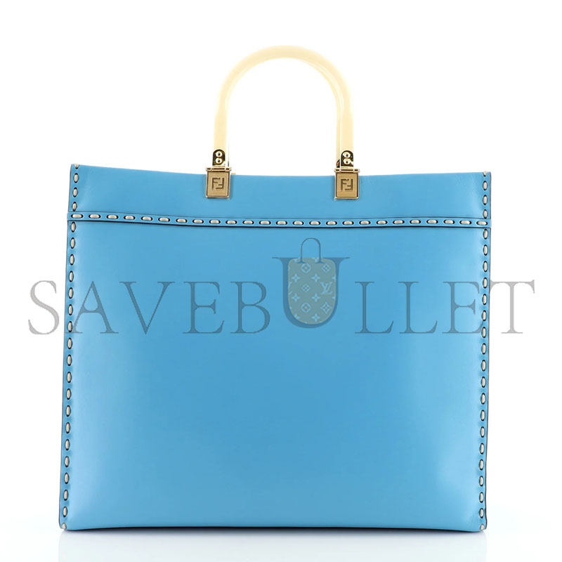FENDI SUNSHINE SHOPPER TOTE LEATHER MEDIUM 8BH386AFL5 (36*30*15cm) 